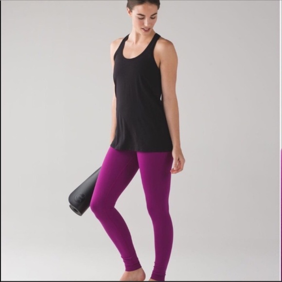 lululemon athletica Pants - Lululemon Wunder Under Pant Regal Plum Purple 8